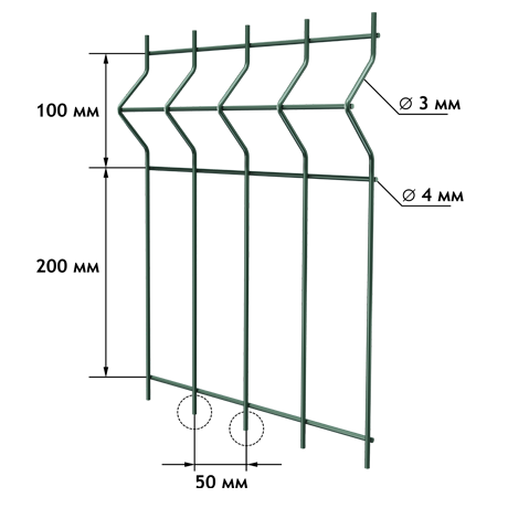 Ограждение серии OPTIMA-perimetr